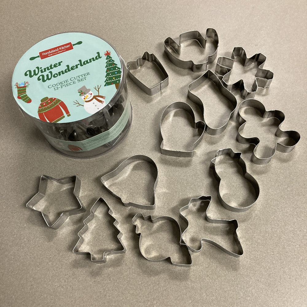 Winter Wonderland 12pc Cookie Cutter Set – dmcreative